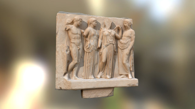 Relief dedicated to several Deities – Kostenloses 3D-Modell STL