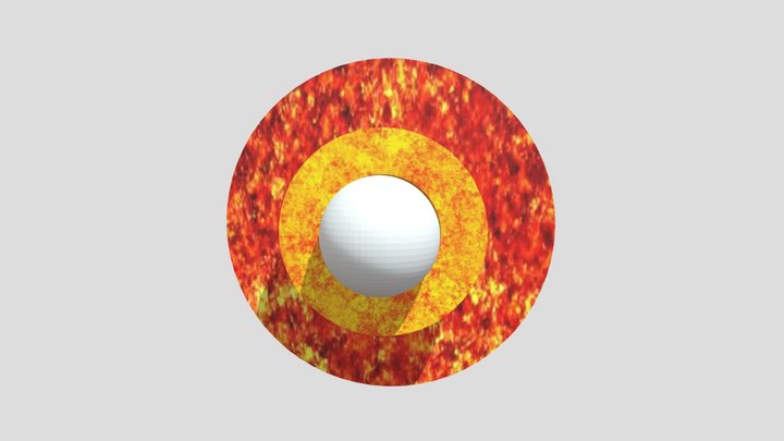 Earth Core 3D Model