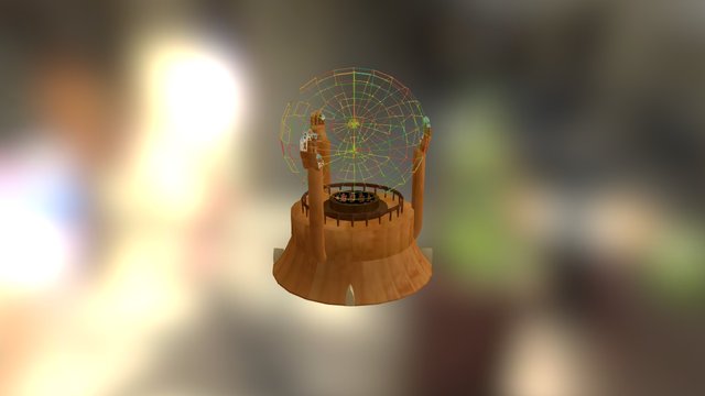 Unity Tower Model 3D Model