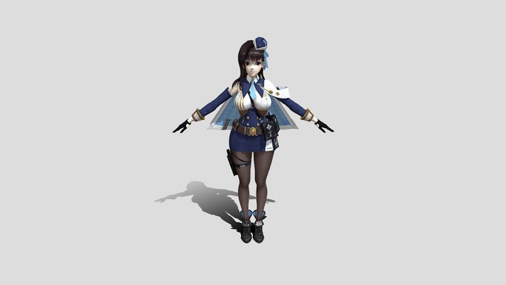 Nikke Mariam 3D Model