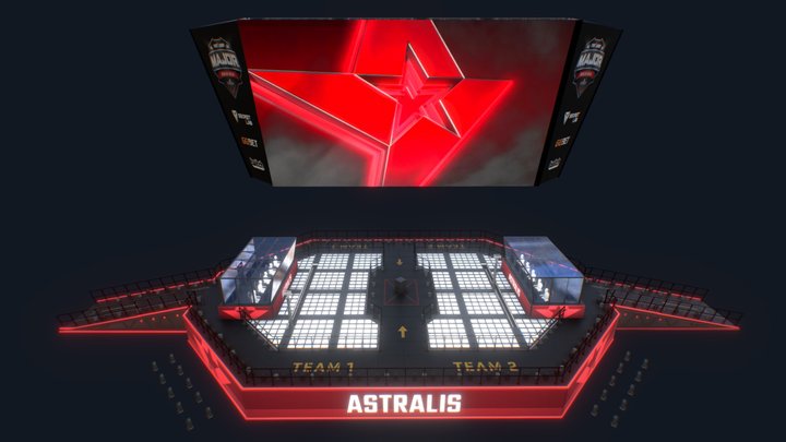 Stage-MAJOR-sketchfarb 3D Model