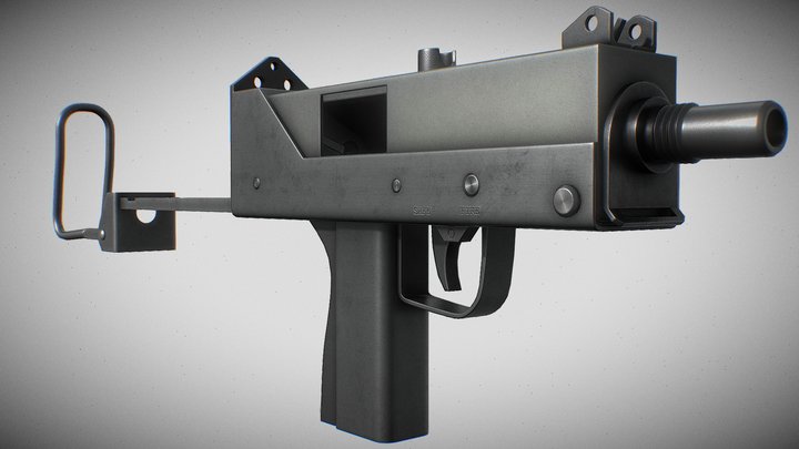 Mac10 3D Model