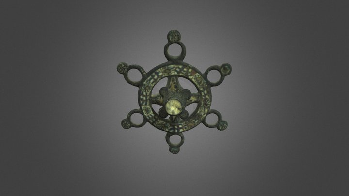 Romano-brooch 3D Model