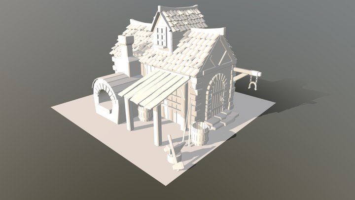 House 5 3D Model