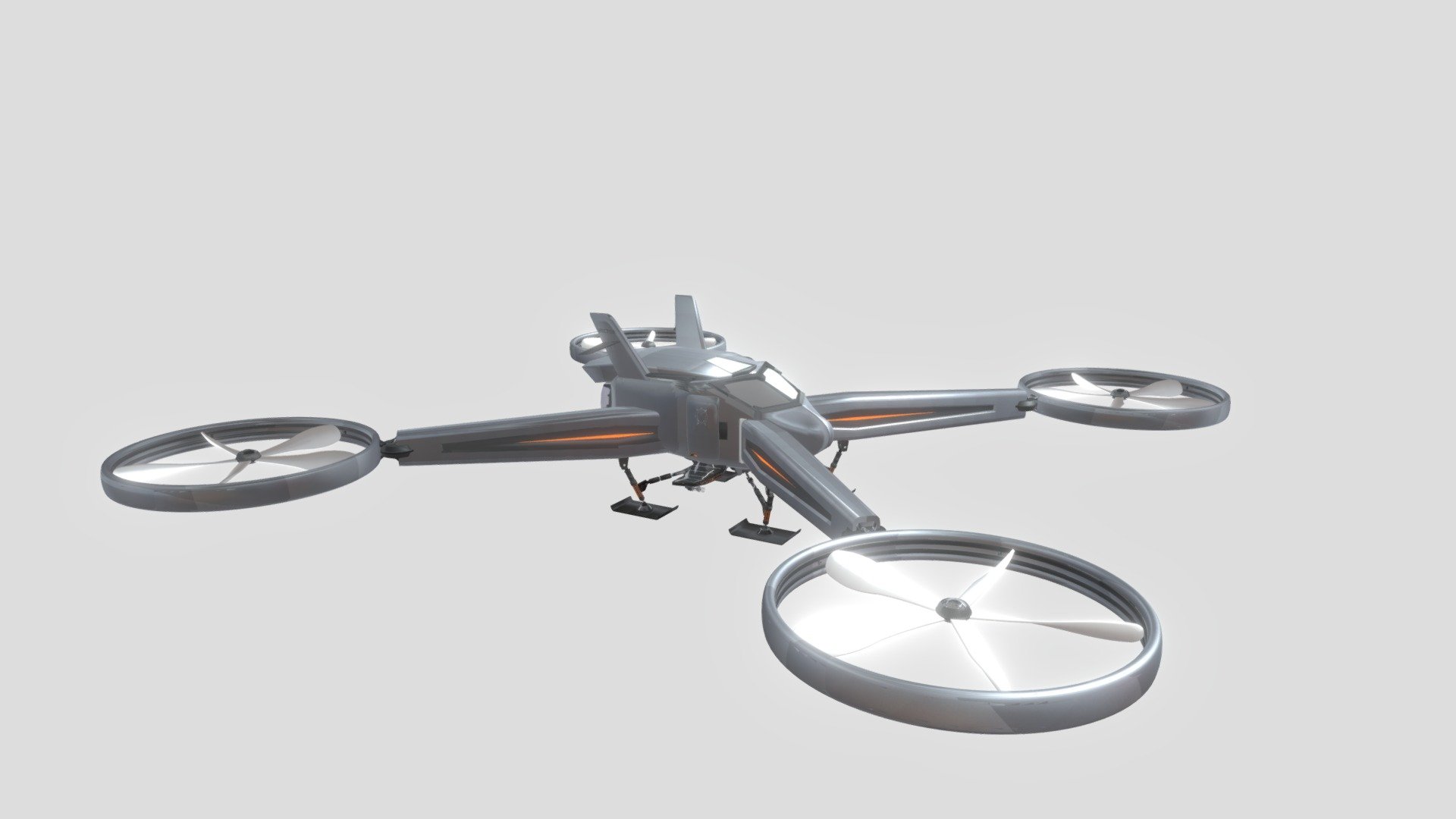 Drone - V.1 - Download Free 3D Model By Km_VPs [a75a15d] - Sketchfab