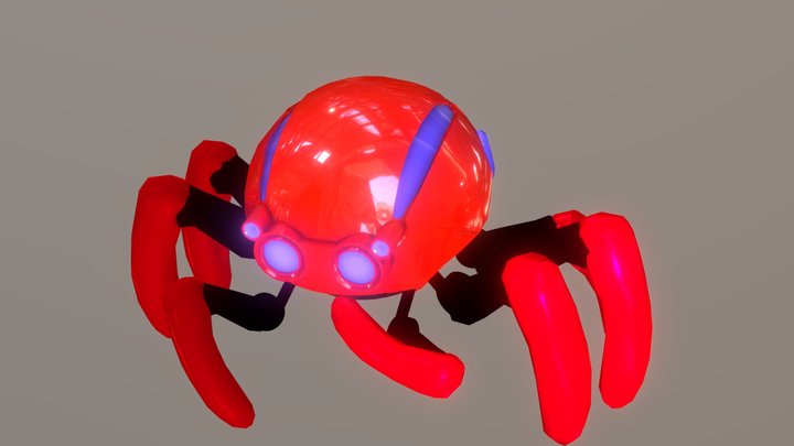 spiderbot 3D Model