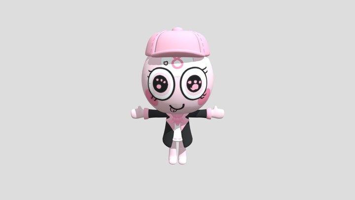 Cherry paw toodles skin 3D Model