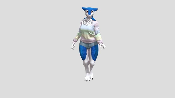 Zoe (Commission) 3D Model