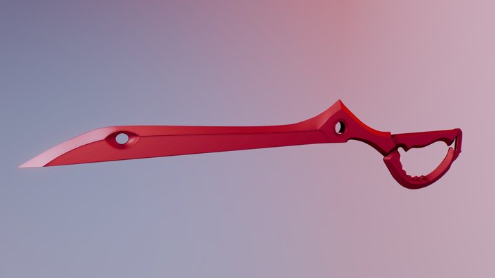 Scissor Blade 3D Model