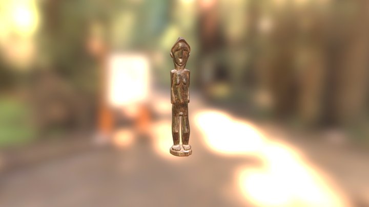Tchamba figure 3D Model