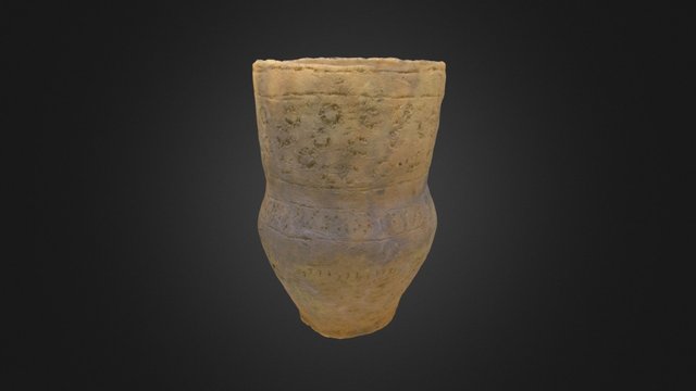 Bronze Age Beaker 3D Model