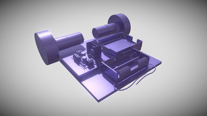 3D Design Mobile robot kelompok 6 3D Model