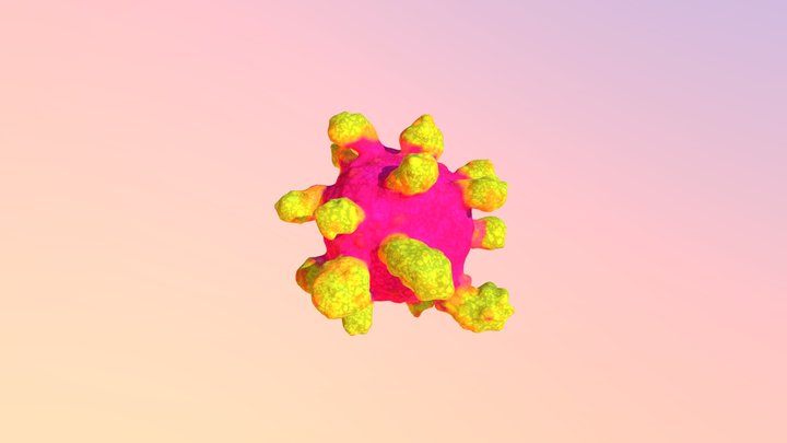 VIRUS_Morbillo_(RNA_02) 3D Model