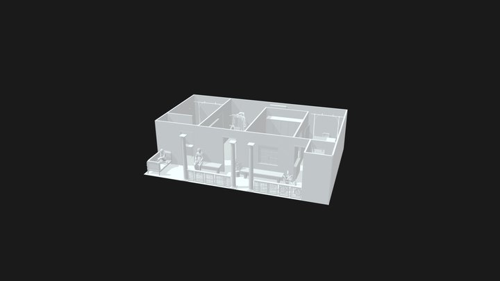 Casa Ian 1 mini studio 3D Model