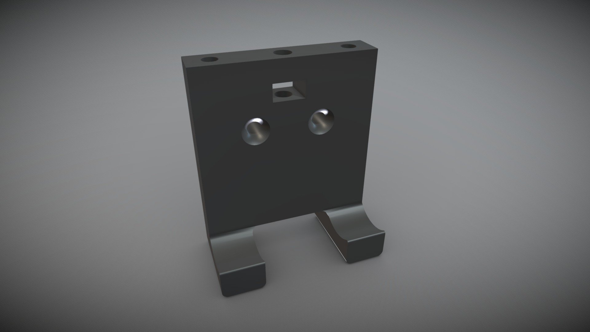 3D geprinte Smartphone klem onderkant