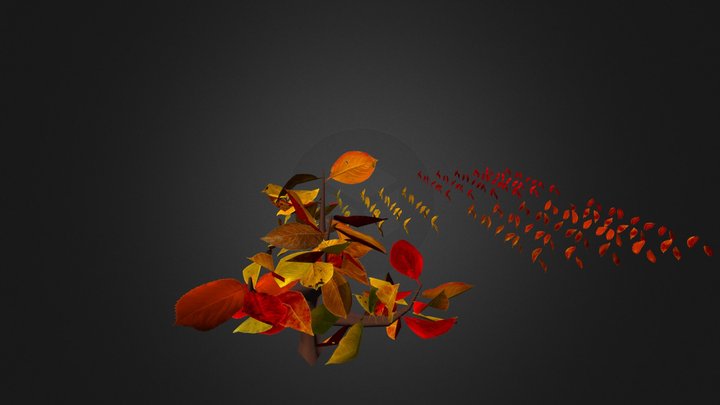 Leaf Models (Polycount Tower) 3D Model