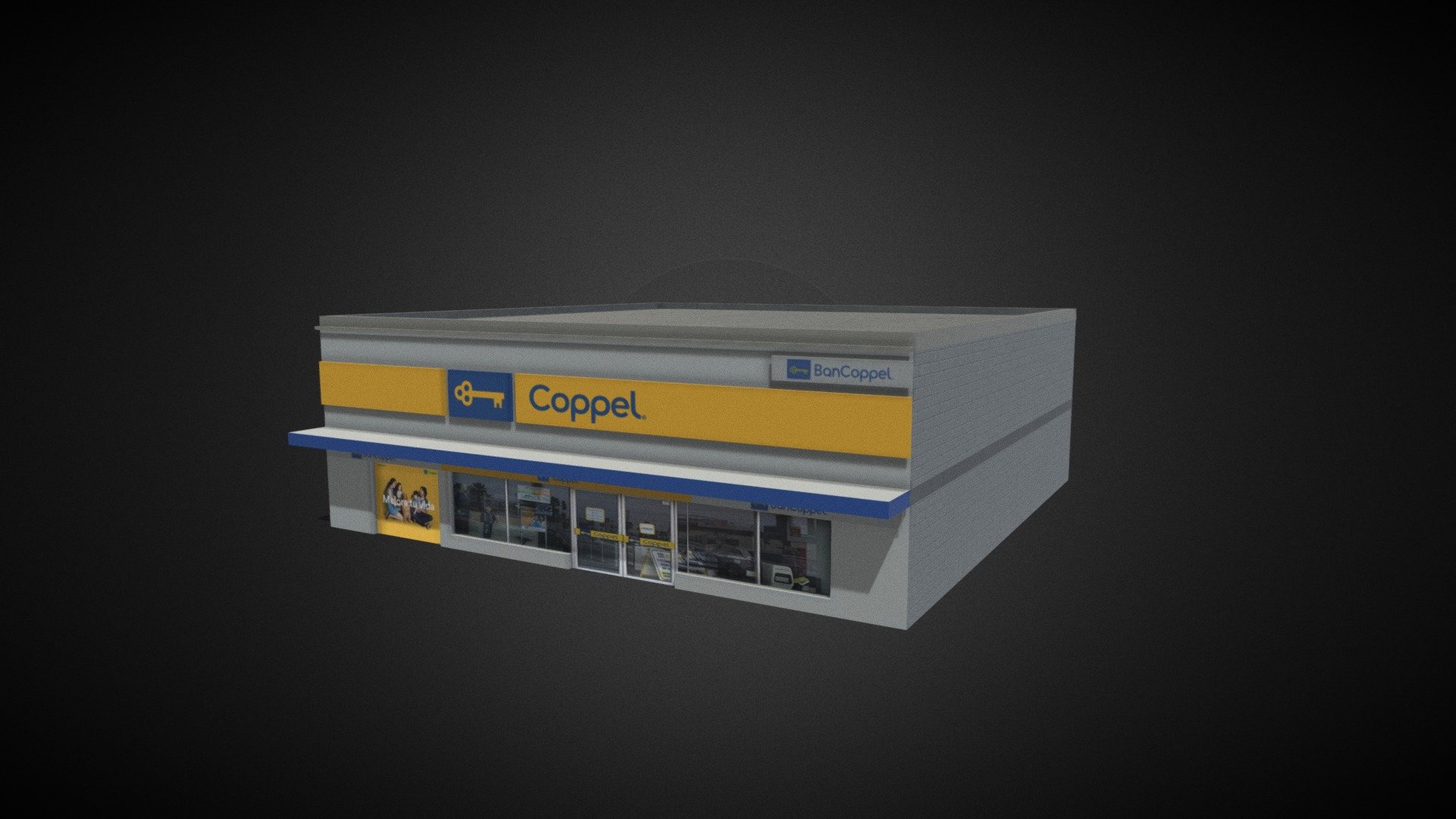 Coppel - 3D model by Checo Mx. [a75f268] - Sketchfab