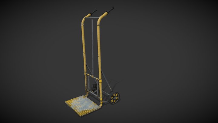 Hand Truck - 3MB – Gratis 3D-model STL