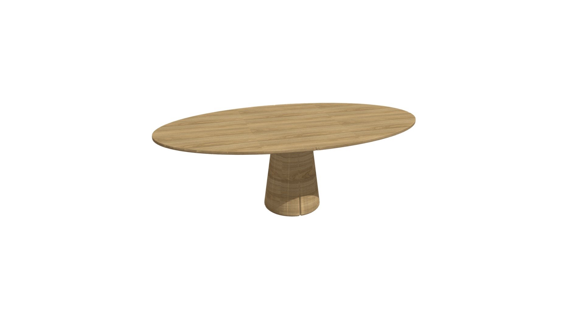 MESA JANTAR QUADRIFOGLIO OVAL ARTI AGAVE CASA - Download Free 3D Model ...