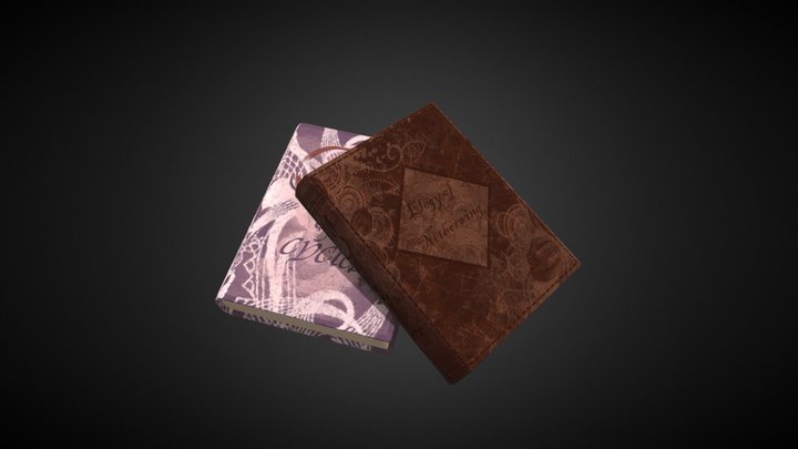 Books 3D Model