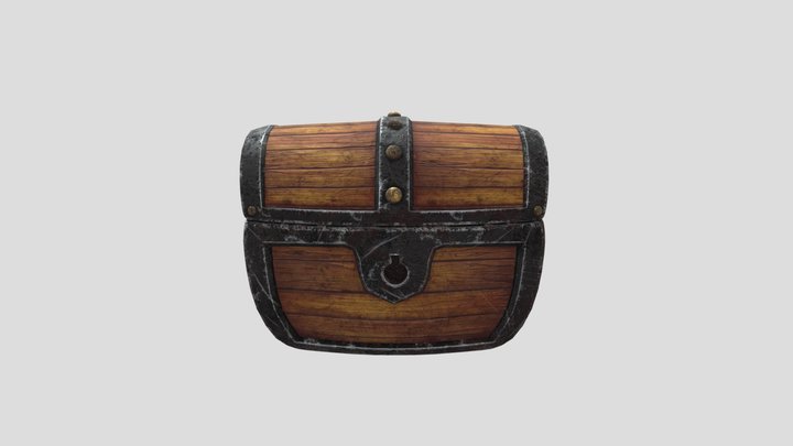 Treasure Box 3D Model
