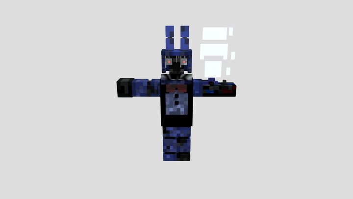 Tepania_ Withered_ Bonnie_V2 (1) 3D Model