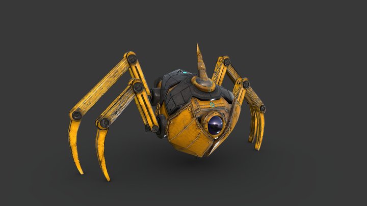 SciFi Drone 3D Model