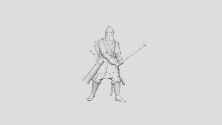 Russian Warrior of the XIV Century