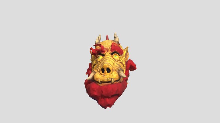 Cab_drag_head_NYU IDM class resource 3D Model