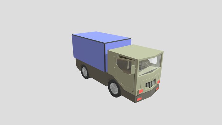 3D Truck  model 3D Model