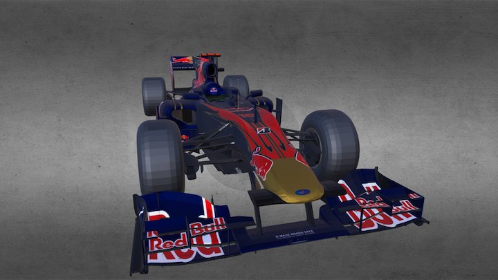 Red Bull F1 3D Model