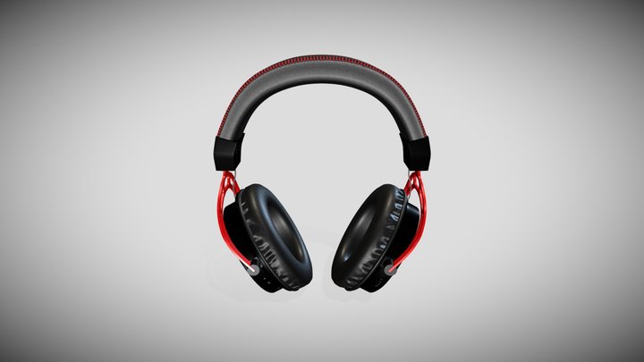 HyperX Headphone 3D Model