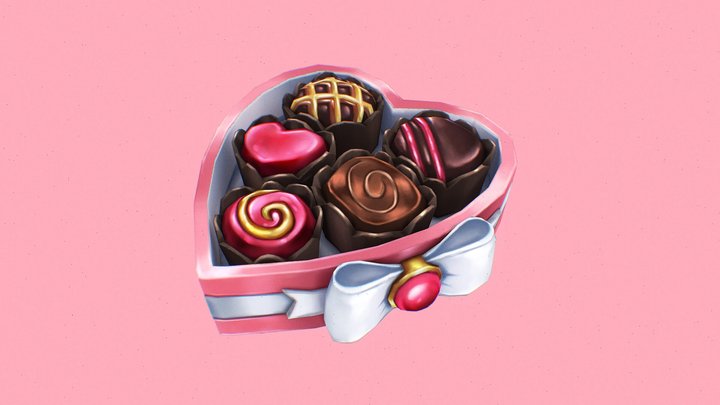 Shop Titans - Chocolate Box 3D Model
