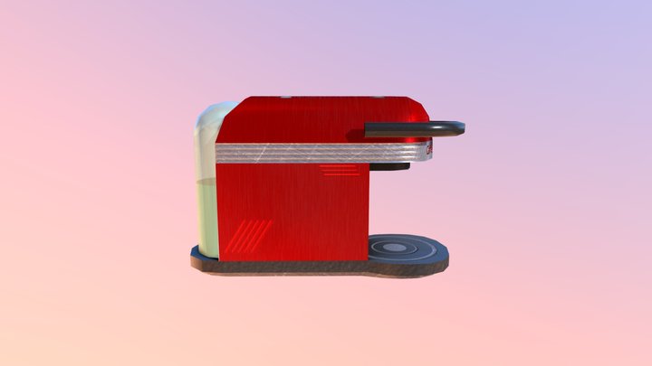 Macchina_Caffe 3D Model