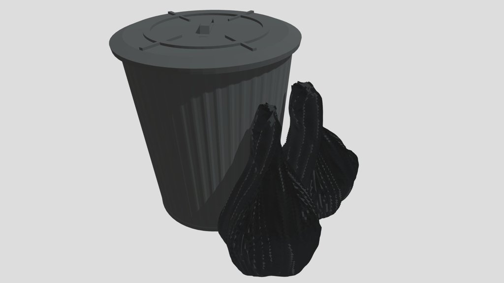 Simple trash can