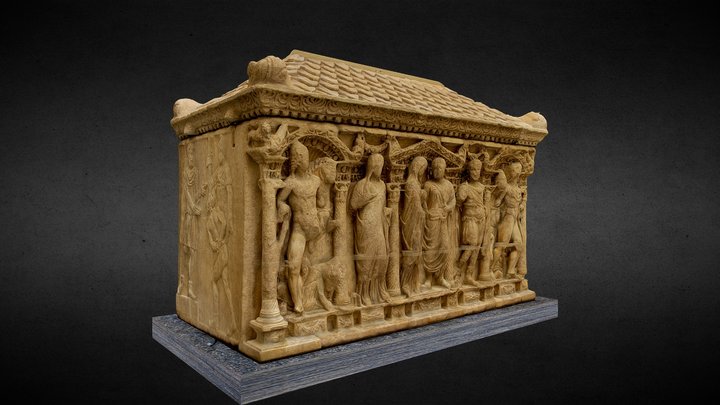 Sarcófago romano, Florencia. 3D Model