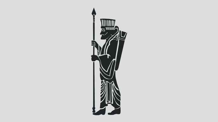 pasargad soldier 3D Model