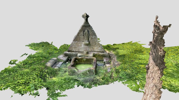 Fontaine Saint Samson, Dol-de-Bretagne 3D Model