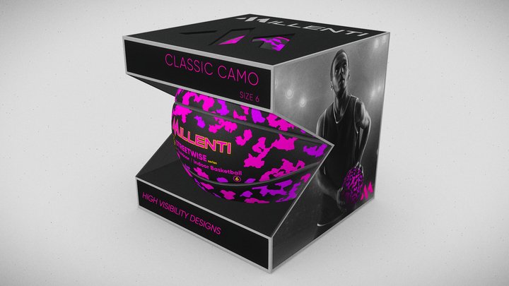 Packaging Basketball -- Product Design 3D Model