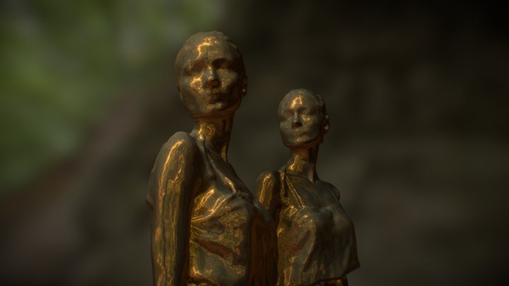 CGI Portrait 3D Model