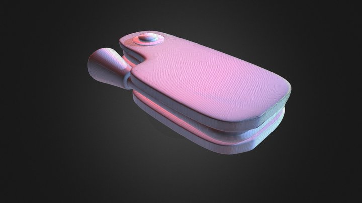 Reading Light Rough Model 3D Model