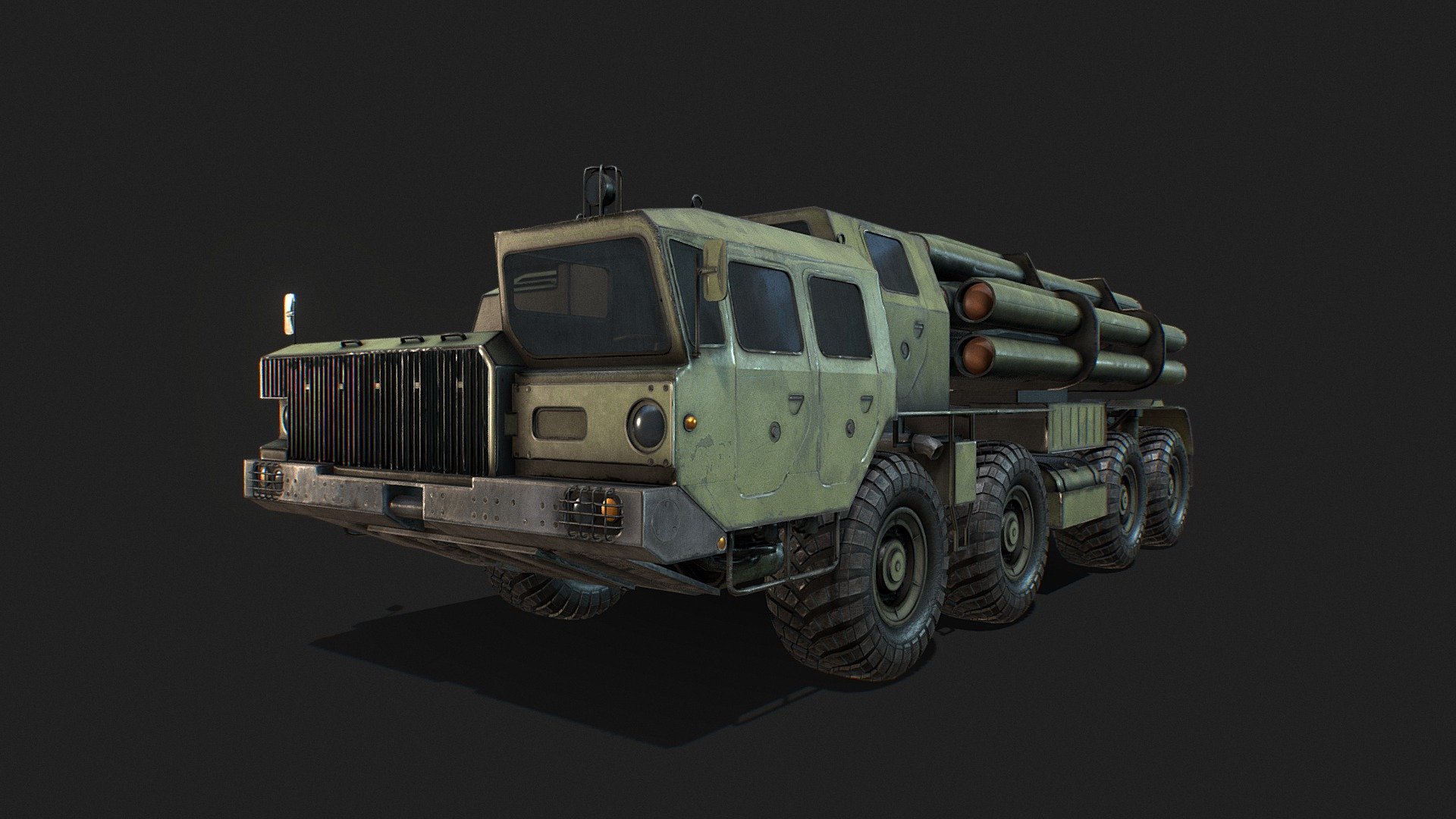 Smerch - 3D model by Z3nsiter [a76d3f7] - Sketchfab