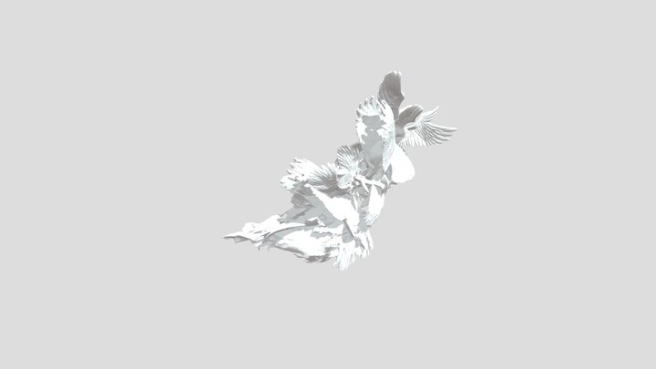 Angello 2 Remesh 2 3D Model