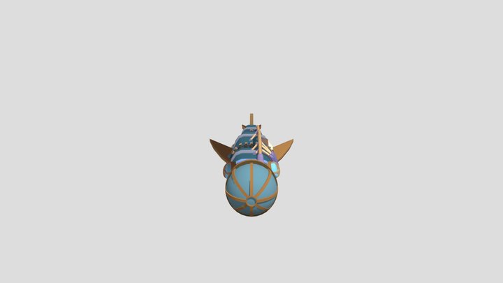 субмарина 3D Model
