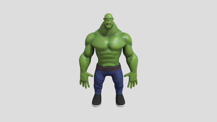 -Modern Hulk- 3D Model