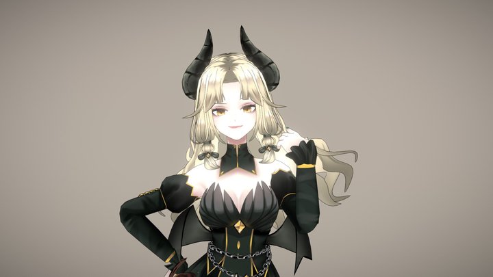Envie Zyra オリジナル3Dモデル 3D Model