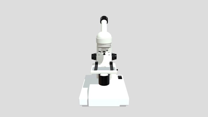 Medical Microscope 3D Model