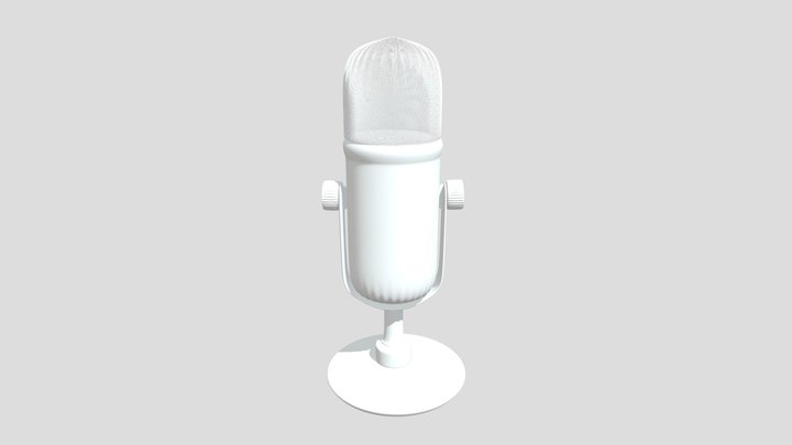 microfono 2 3D Model