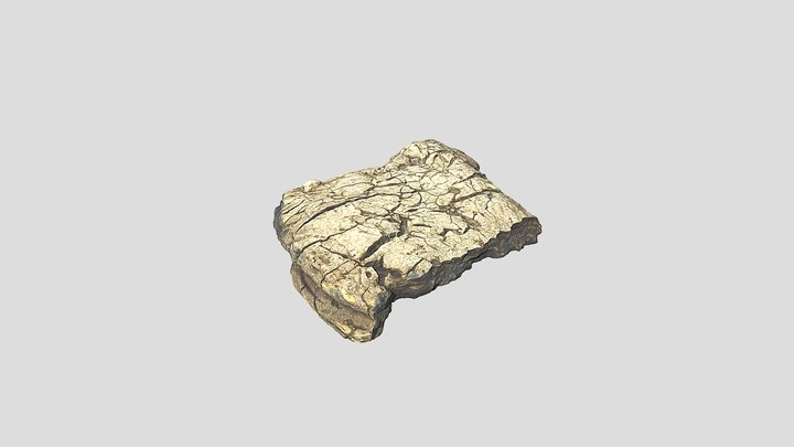 Impact-melt bomb (Ries, Germany) 3D Model