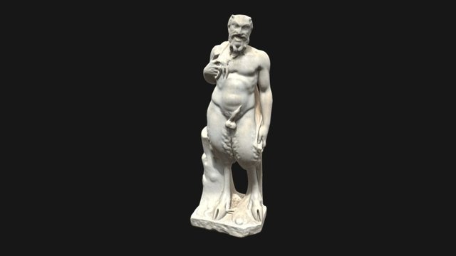 Michelangelo's Satyr 3D Model